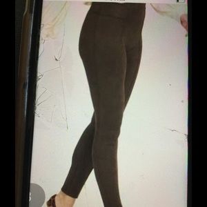 SPANX Faux Suede Leggings